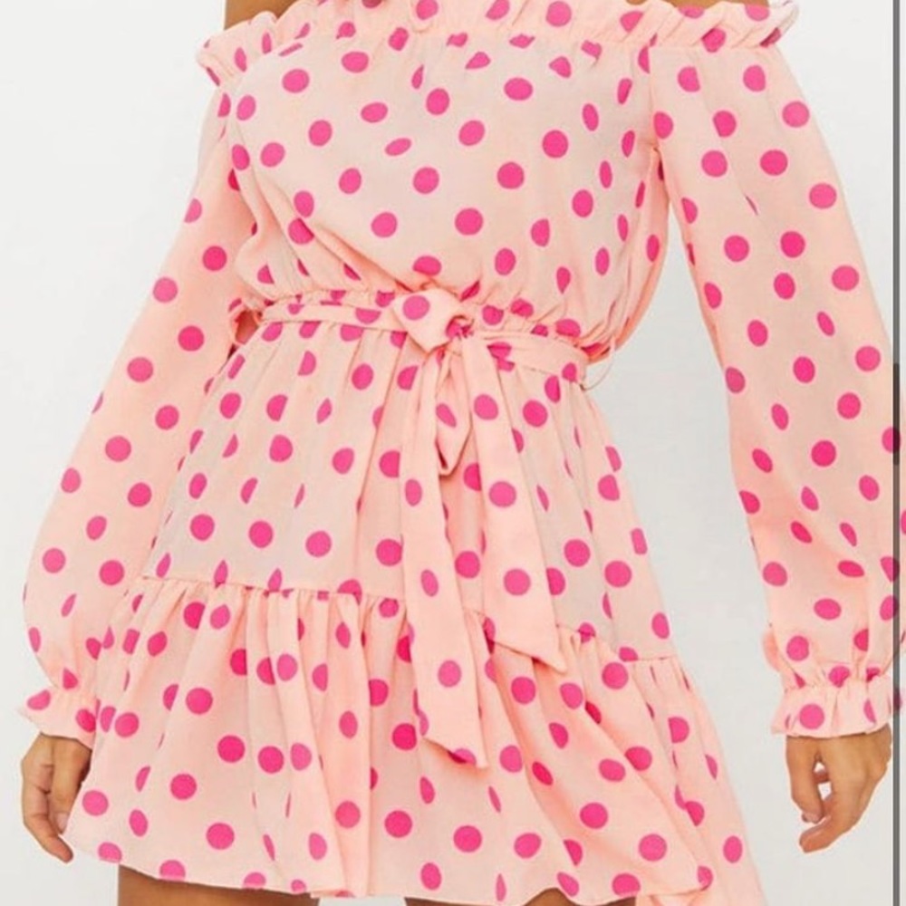 Off the shoulder dress